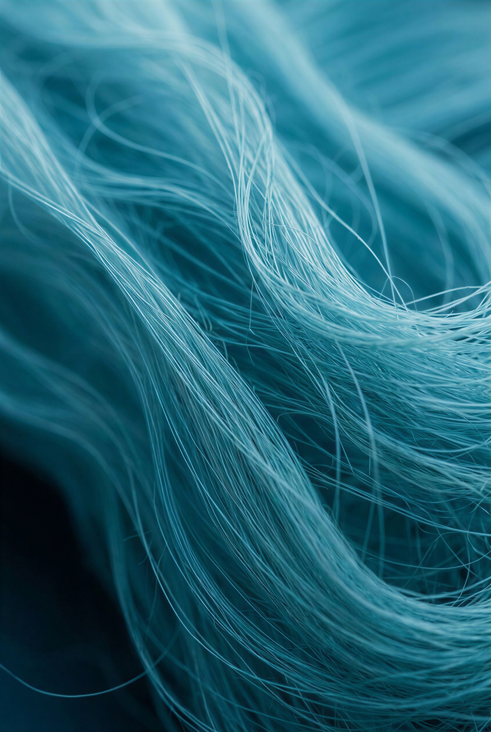 Loose teal threads drifting apart for the article on why ChatGPT forgets